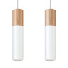 Lampe pendante DIEGO 5 orange