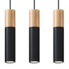 Lampe pendante PABLO 2 noir