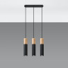Lampe pendante PABLO 2 noir