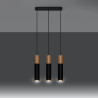 Lampe pendante PABLO 2 noir