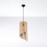 Lampe suspendue APRILLA bois