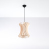 Lampe pendante ORIANA en bois
