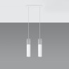 Lampe pendante BORGIO 1 blanc