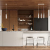 Lampe pendante BORGIO 1 blanc
