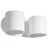 Wall lamp QUAD 2 grey
