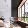 Table lamp SALGADO wood