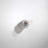 Ceiling lamp SALGADO concrete