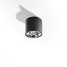 Lampada a soffitto TIUBE nero