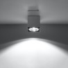 Lampada da soffitto BLAKE grigio