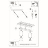 Ceiling lamp BLAKE black