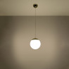 Ceiling lamp BERG 2 natural wood