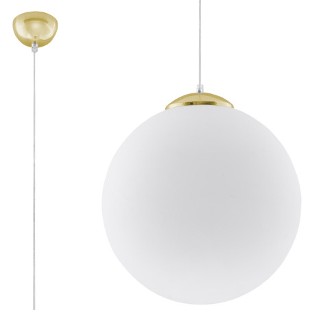 Lampe pendante UGO 20 doré