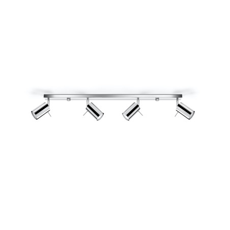 Lampada a soffitto RING 4L cromo