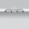 Lampada a soffitto RING 4L cromo