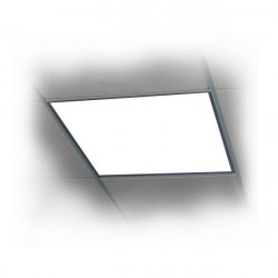 Panel LED 60x60cm 230v/40w blanco neutro mantas-instalación-lámpara-panel péndulo-lámpara 