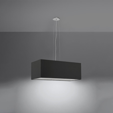 Lampadario SANTA BIS 80 nero