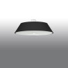 Lampada da soffitto VEGA 70 nero