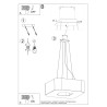 Ceiling lamp SKALA 100 white