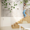 Candeeiro de tecto LOKKO 55 branco