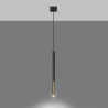 Ceiling lamp QUATRO 1 concrete