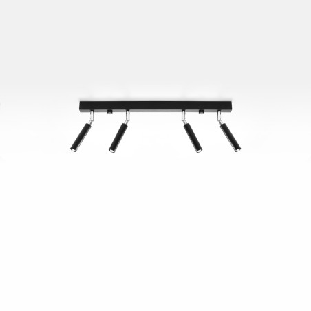 Candeeiro de tecto EYETECH 4 preto