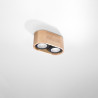 Ceiling lamp EYETECH 4 black