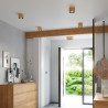 Ceiling lamp EYETECH 4 black