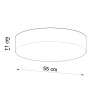 Ceiling lamp EYETECH 4 white