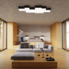 Lampada da soffitto HORUS 55 nero