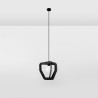 Ceiling lamp QUATRO 1 natural wood