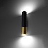 Lampe suspendue LOOPEZ 2 noir/chrome