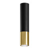 Lampada da soffitto LOOPEZ nero/oro
