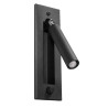 Lampe suspendue LOOPEZ 2 noir/cuivre