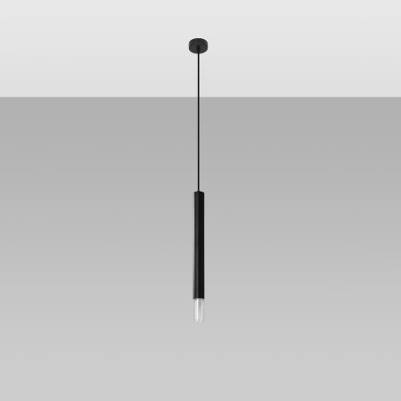 Lampe pendante WEZYR 1 noir