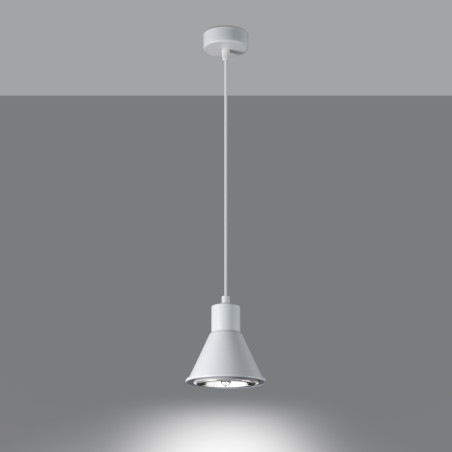 Lampe suspendue TALEJA 1 blanc [ES111]