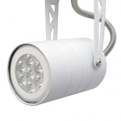 Foco Carril para lámparas E27 blanco