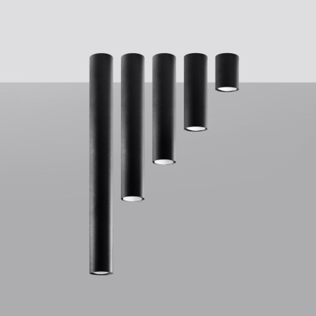 Candeeiro de tecto LAGOS 20 preto