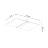 Ceiling lamp LAGOS 20 white