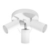 Lampada a soffitto RING 3P bianco