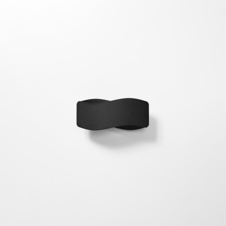 Lampada da parete TILA 30 nero