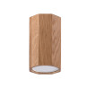 Ceiling lamp ZEKE 10 oak