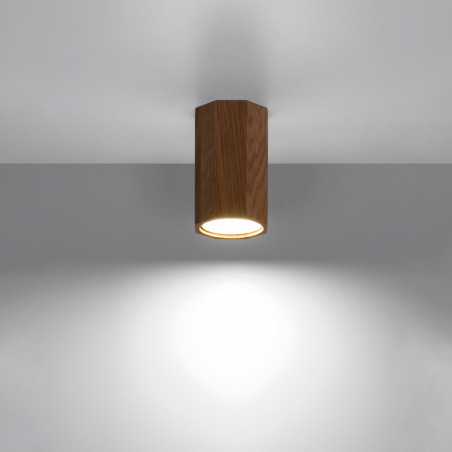 Ceiling lamp ZEKE 10 oak