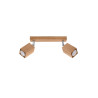 Varnished wall lamp PONTIUS white gloss