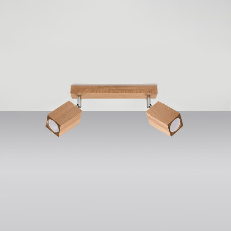 Plafonnier KEKE 2 chêne