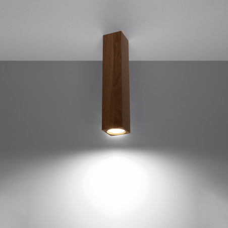 Lampada a soffitto KEKE 30 rovere