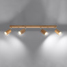 Ceiling lamp ZEKE 6 oak