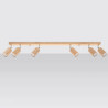 Ceiling lamp ZEKE 10 oak