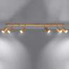 Ceiling lamp ZEKE 10 oak