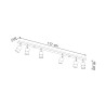 Lampada a soffitto CIRCLE 3B bianco