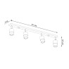 Ceiling lamp SUNDE 15 white